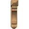 Ekena Millwork Olympic Arts and Crafts Rough Sawn Bracket w/ Offset Brace, Western Red Cedar, 8"W x 34"D x 34"H BKT0806X34X34OLY03RWR - alternate 2